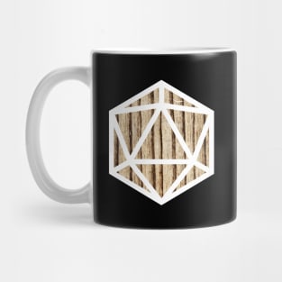 D20 Decal Badge - Sylvan Wall Mug